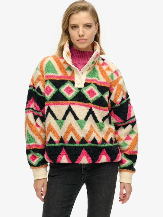 Superdry Winter Women's Fleece Blouse Long Slee...