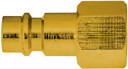 Schnellverbinder Wasserrohr Männlich Komprimierte Luft Innensechskant 3/8"