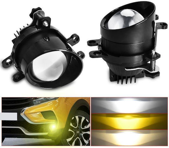 LED Hyundai Matrix Lexus IS F Nissan Note Toyota Tacoma / 4-Runner / Tundra / Highlander / C-HR / Sienna / Camry / Corolla / Yaris / Avalon / Matrix / Prius / Lexus 55W 3cm with Yellow Lighting 2pcs