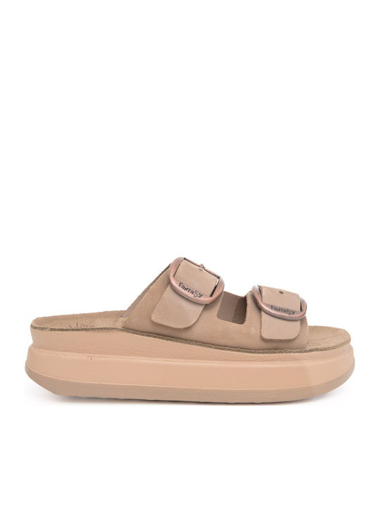 Fantasy Sandals Fantasy Leather Women's Flat Sa...