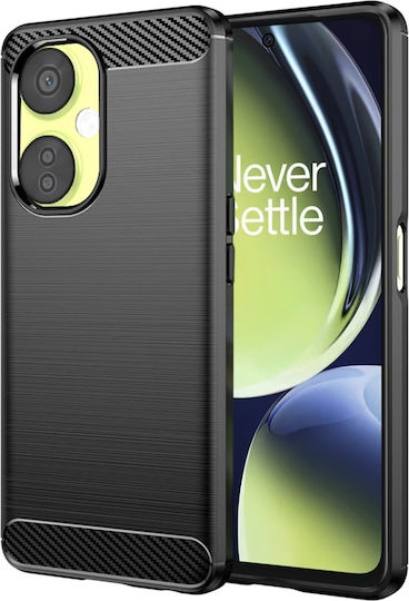 Umschlag Rückseite Silikon Schwarz (OnePlus Nord CE 3 Lite)