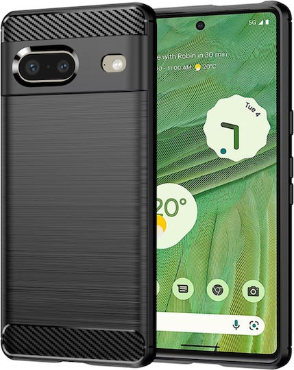 Back Cover Silicon Negru (Google Pixel 7)