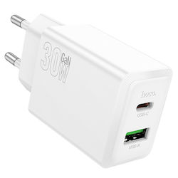 Hoco Încărcător Fără Cablu GaN cu Port USB-A și...