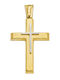 Men's Gold Cross 14K