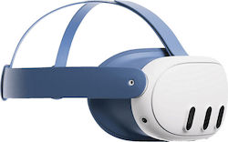 Meta Quest 3 Facial Interface & Head Strap Blue Pc