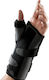 Thuasne 2430 Ligaflex Manu Forearm Splint with Thumb Left Side Black