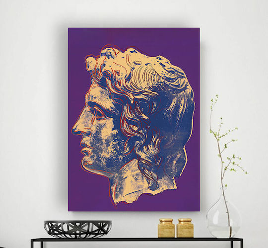 Платнен Панел Живопис Alexander Great Pop Art 40x60 См