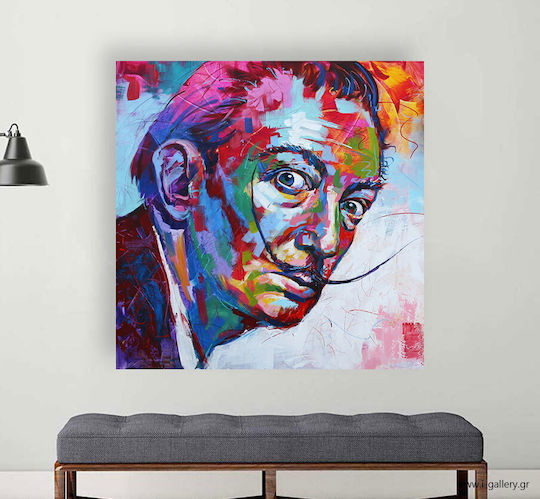 I-gallery Salvador Dali Pop Art Αντίγραφο του Salvador Dali σε Καμβά
