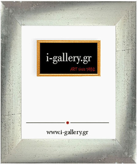 I-gallery Rama Foto Din Lemn Cu Ramă Argintie 111-01