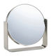 Zone Denmark Tabletop Stainless Steel Makeup Mirror 19x4x19.5 Ume Steel