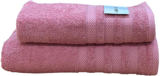 Linea Home Bath Towel Verona 70x140cm Powder Weight 480gsm