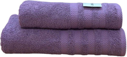 Linea Home Facecloth Verona 50x90cm Pink Weight 480gr/m²