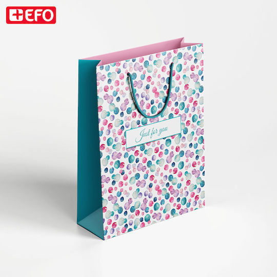 +Efo Τσάντα για Δώρο Πολύχρωμη 18x22εκ.