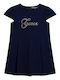 Children's Long Sleeve Dress with Accessories Blue