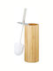 Relaxdays Inox Toilet Brush Beige