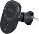 Pitaka Car Mobile Mount with Magnet and Wireless Charging MagSafe Black