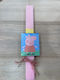 Osterkerze Peppa Wutz Runde Beduftete und Handgefertigte Rosa