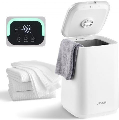 Vevor Towel Warmer Bucket 20l Led Display Safety Lock White Mjjrths20llekcn4i001v2
