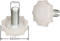 Reinforced Refrigerator Foot Plastic Sole 10mm Thread General Use Reinforced Refrigerator Foot Plastic Sole 10mm Thread General Use