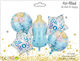 Set of 5 Balloons Blue