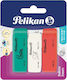Pelikan Erasers Satin Silk 3 Pieces 606233