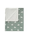 Fresk Blanket Nursery Swaddling Blankets Cotton Green 80x100cm