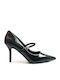 Mary Jane Pantofi cu toc Negre