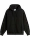 Skate Atiba Haze Zip Sweatshirt with Hood Black