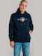 Sweatshirt mit Kapuze Blue
