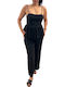 Women's Black Set with Pants with Elastic