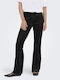 Dama Tesatura Pantaloni Black