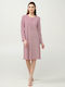 Vamp Winter Damen Nachthemd Houndstooth