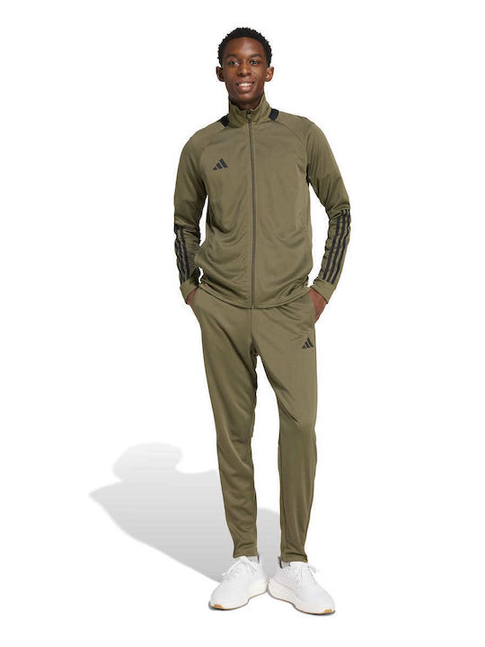 adidas Aeroready Sereno Tracksuit Glossy Khaki JC8455 | Skroutz.mt