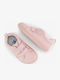 Kids Sneakers Barefoot with Hoop & Loop Closure Pink