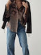 Women's Long Sleeve Shirt Brown