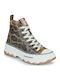 Women's Chunky Boots Leopard