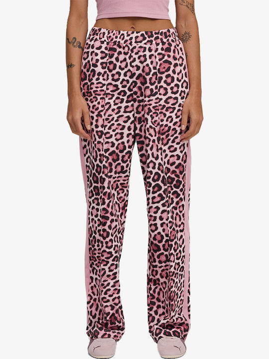PUMA All-over Print Sweatpants Poised Pink/ruby...