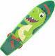 Action One Complete Penny Board T-rex 53x14.5cm Green