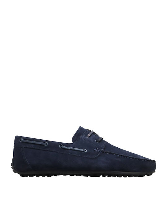 Men's Suede Loafers Blue