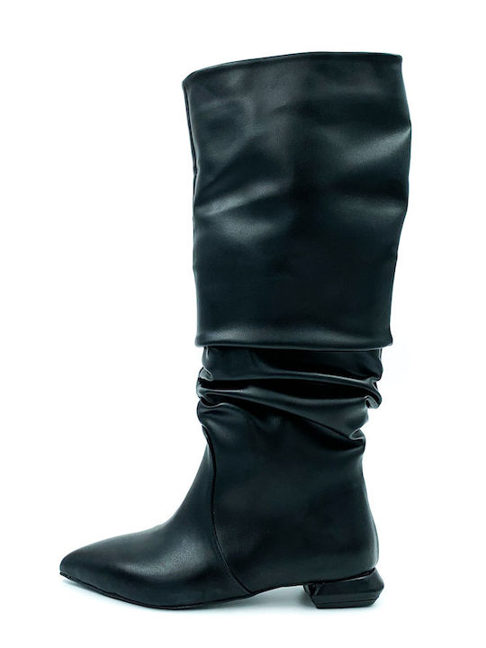 Leather Women's Boots Black