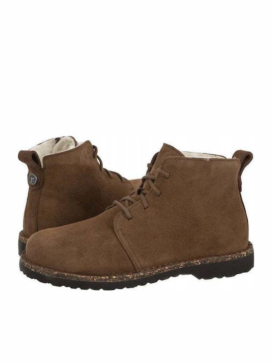 Birkenstock Mid Shearling Дамски Ботуши Кафяви