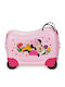 Disney Minnie Kids Cabin Hard Suitcase Flower Power With 4 Wheels