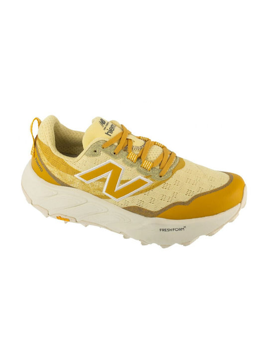 X Hierro Sport Shoes Trail Running Yellow Waterproof with Gore-Tex Membrane