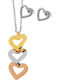 Akzent Set with Necklace & Earrings from Steel