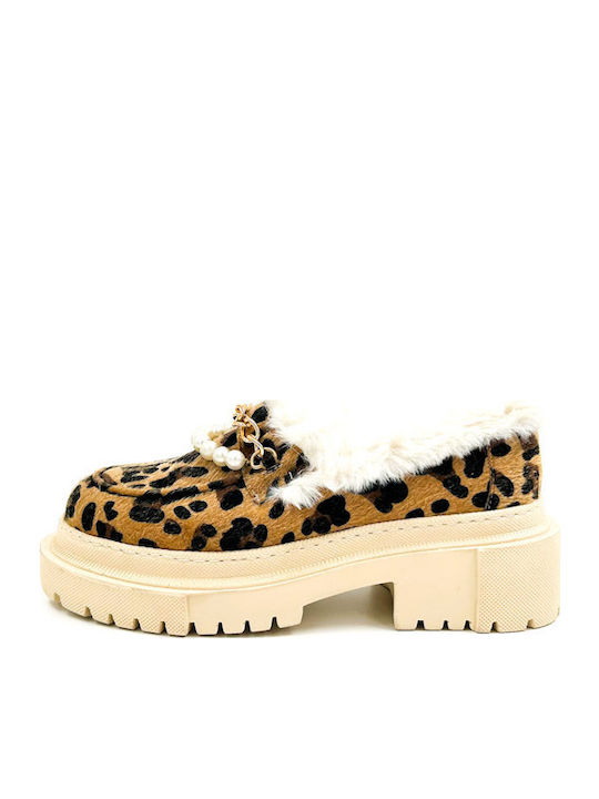 Дамски Loafers в Кафяв Цвят