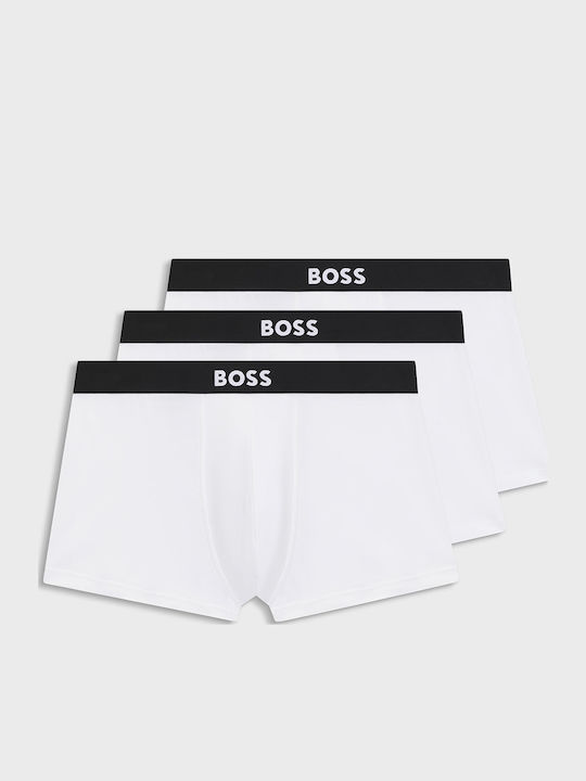 Boss Мъжки боксерки 3Опаковка White