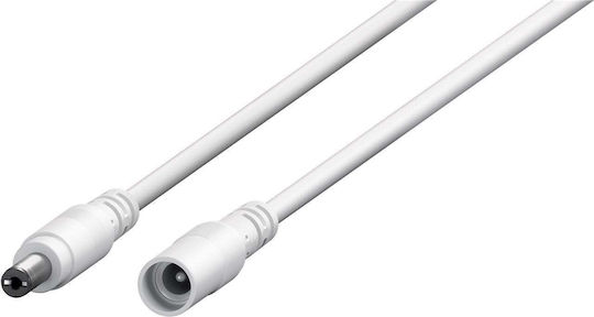 Goobay USB 2.0 Cable USB-A male - DC Λευκό 5m 76680