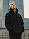 Sweatshirt with Hood Black