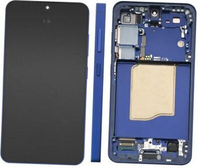 Οθόνη mit Touch-Mechanismus für Galaxy S25 (Blau)