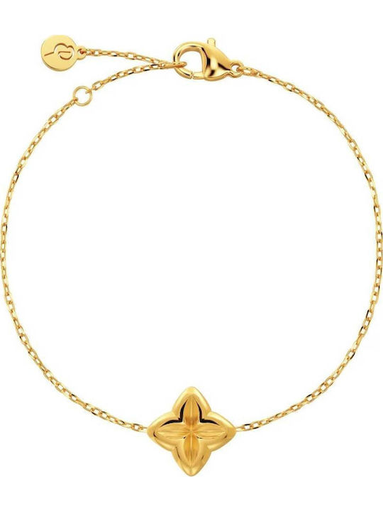 Edblad Women's Steel Gold Plated Bracelet 18.5cm